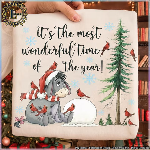 Eyore wonder time of the year sweatshirt