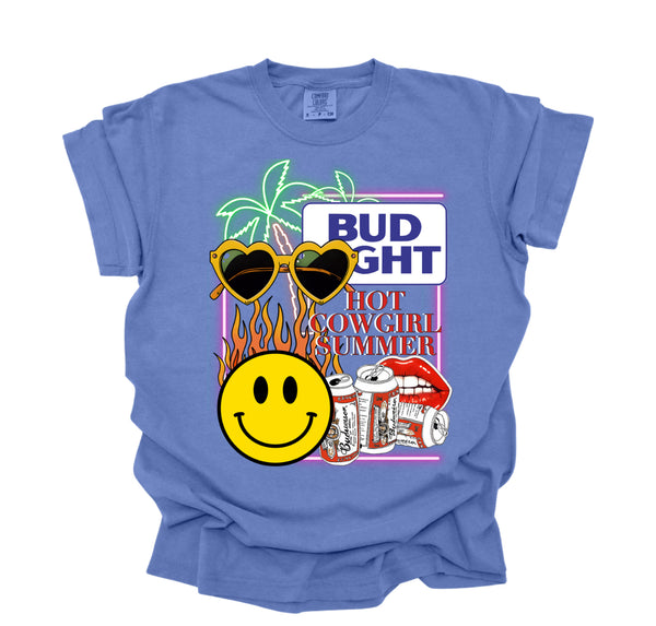 COMFORT COLORS Bud light collage