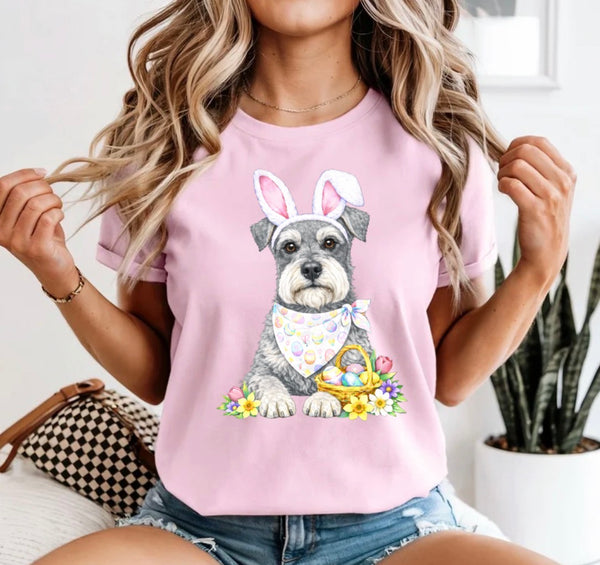 Easter Dogs comfort color tee