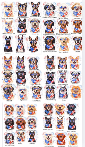 Fourth of July Dogs