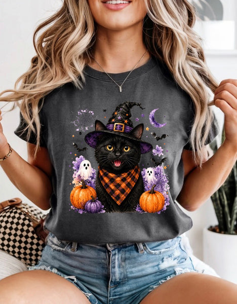 Halloween Kitty comfort color