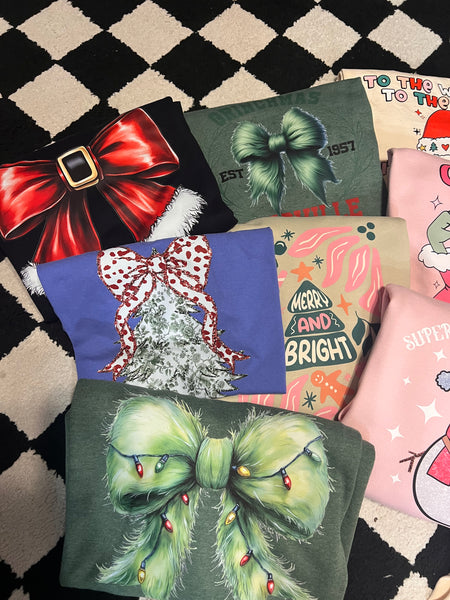 MYSTERY Christmas sweatshirts