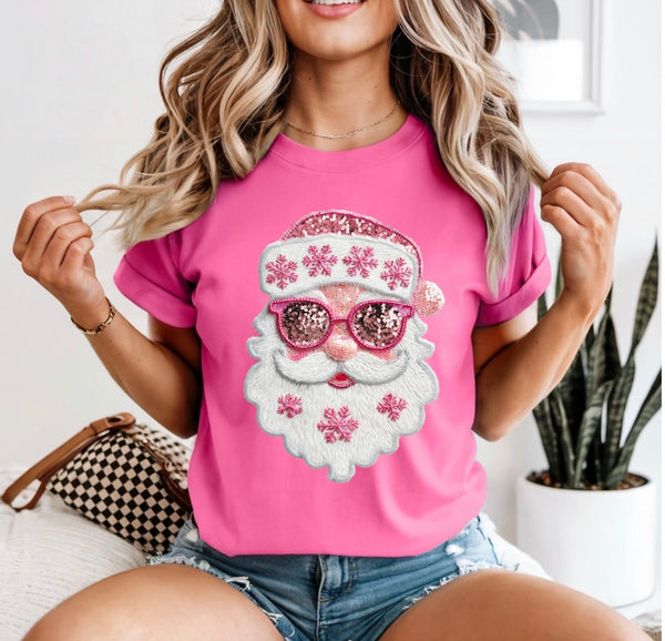 Cutie pink Santa