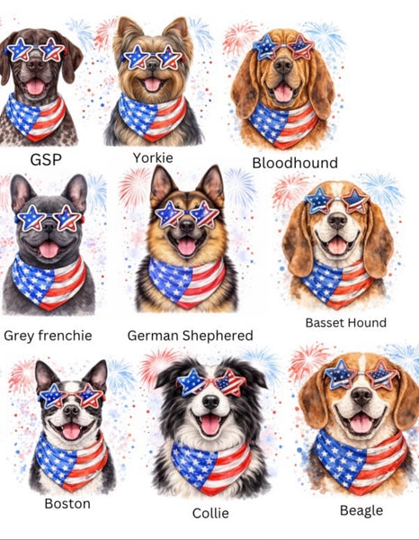 Fourth of July Dogs