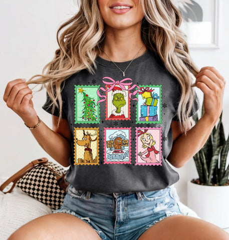 Christmas postcards