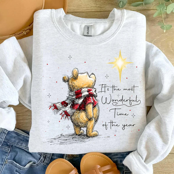 Pooh wonderful time of the year sweatshirt