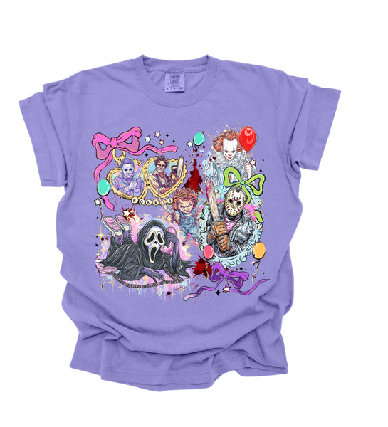 Coquette horror tee