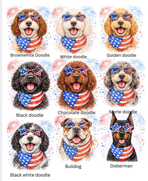 Fourth of July Dogs