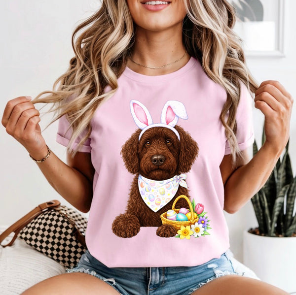 Easter Dogs 2 comfort color tee