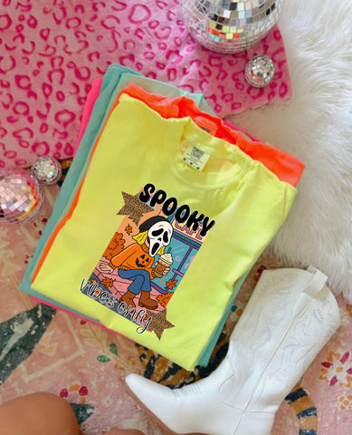 Lizzie spooky vibes only  tee