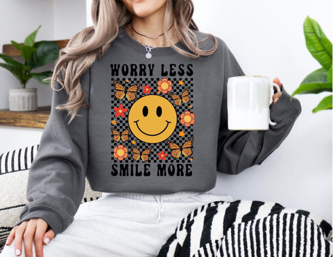 Worry less smile more