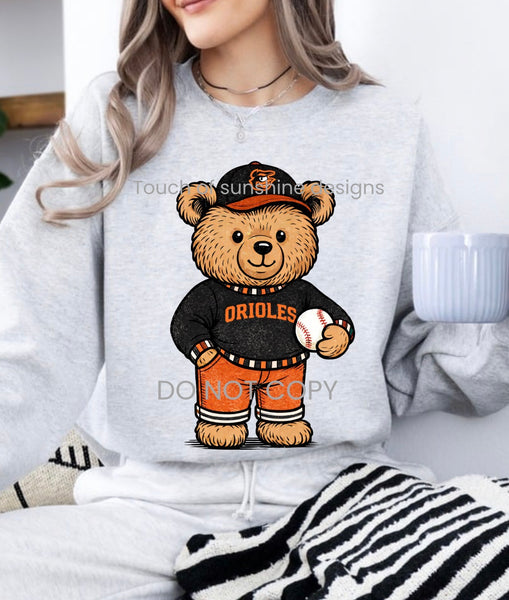 Vintage Baseball Teddy Bear tshirt