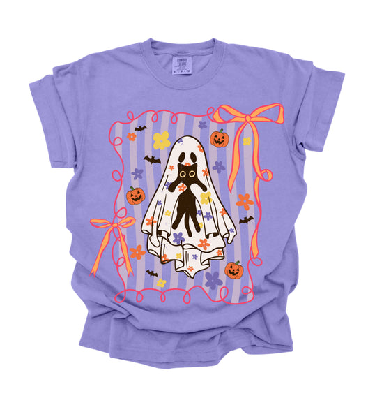 Ghost kitty tee