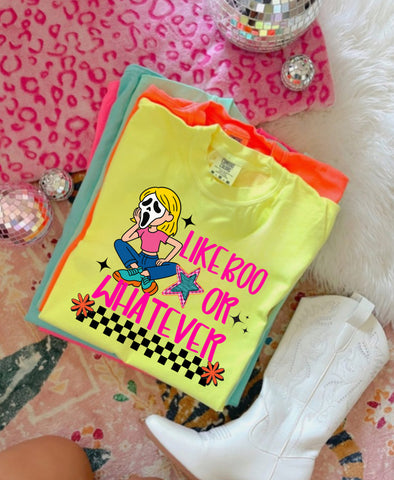 Like boo or whatever tee
