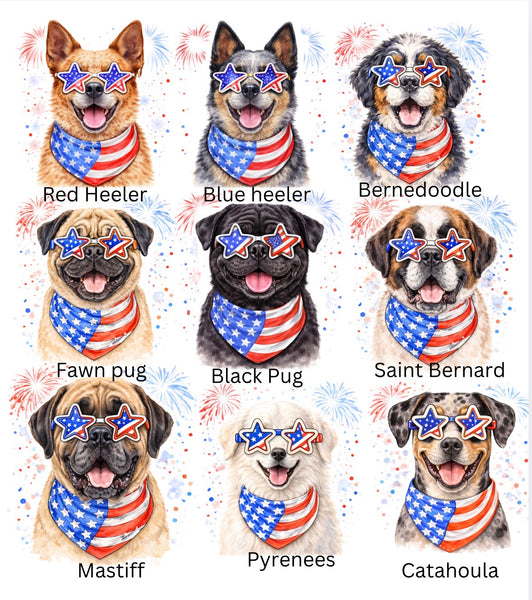 Fourth of July Dogs
