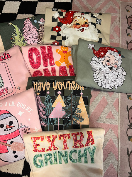 MYSTERY Christmas sweatshirts