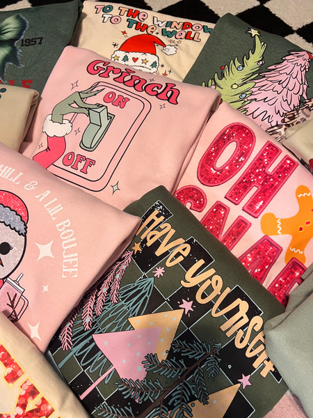 MYSTERY Christmas sweatshirts