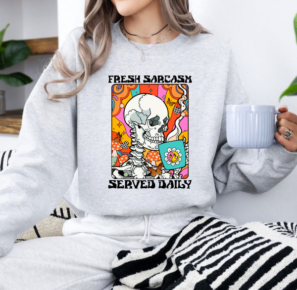 Fresh sarcasm served daily