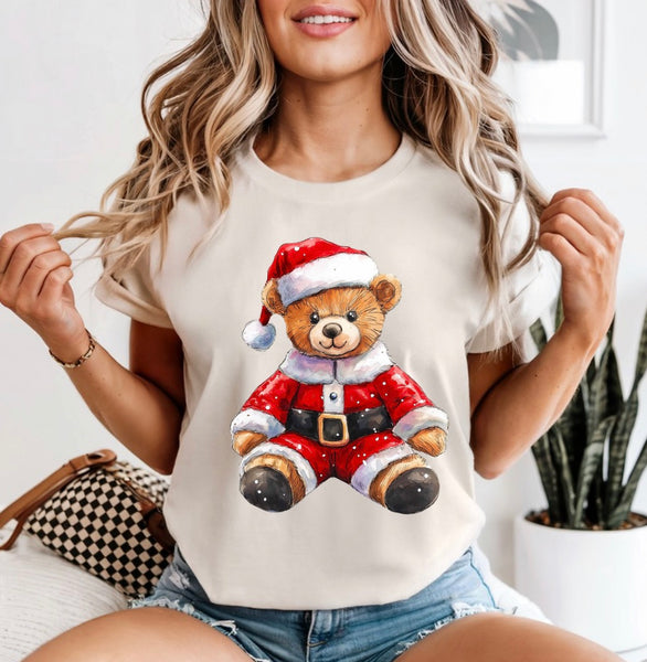 Santa teddy bear