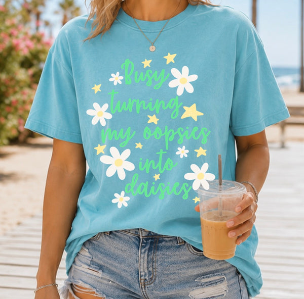 Turning my oopsies into daisies