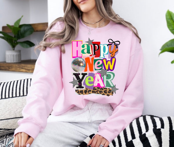 Y2K Happy New year sweatshirt