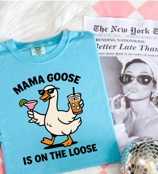 Mama goose is on the loose