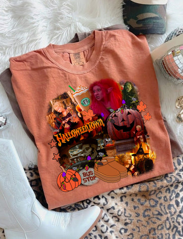 HALLOWEENTOWN collage