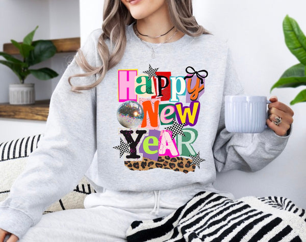 Y2K Happy New year sweatshirt