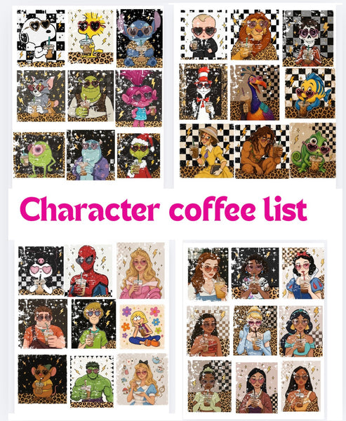 Coffee Character tee