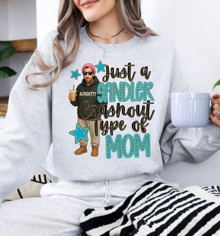 Sandler crash out mom
