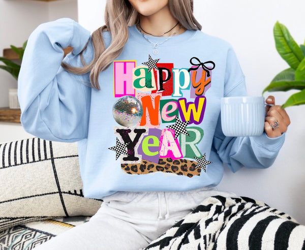 Y2K Happy New year sweatshirt