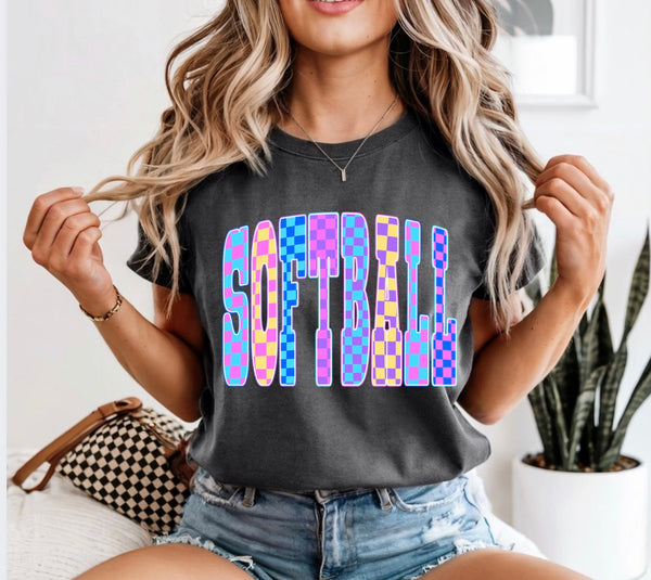 Checkered Softball