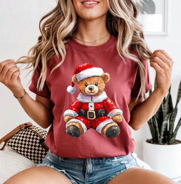 Santa teddy bear