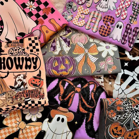 COMFORT COLOR Halloween mystery tees