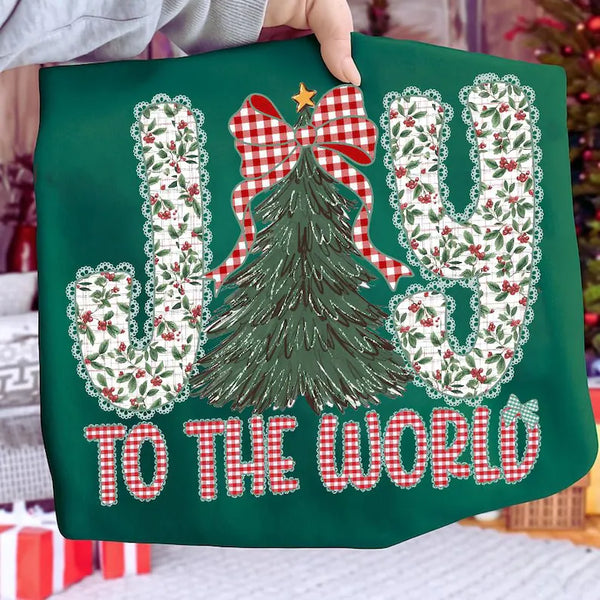 Joy to the world sweatshirt
