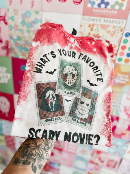 What’s your favorite scary movie?