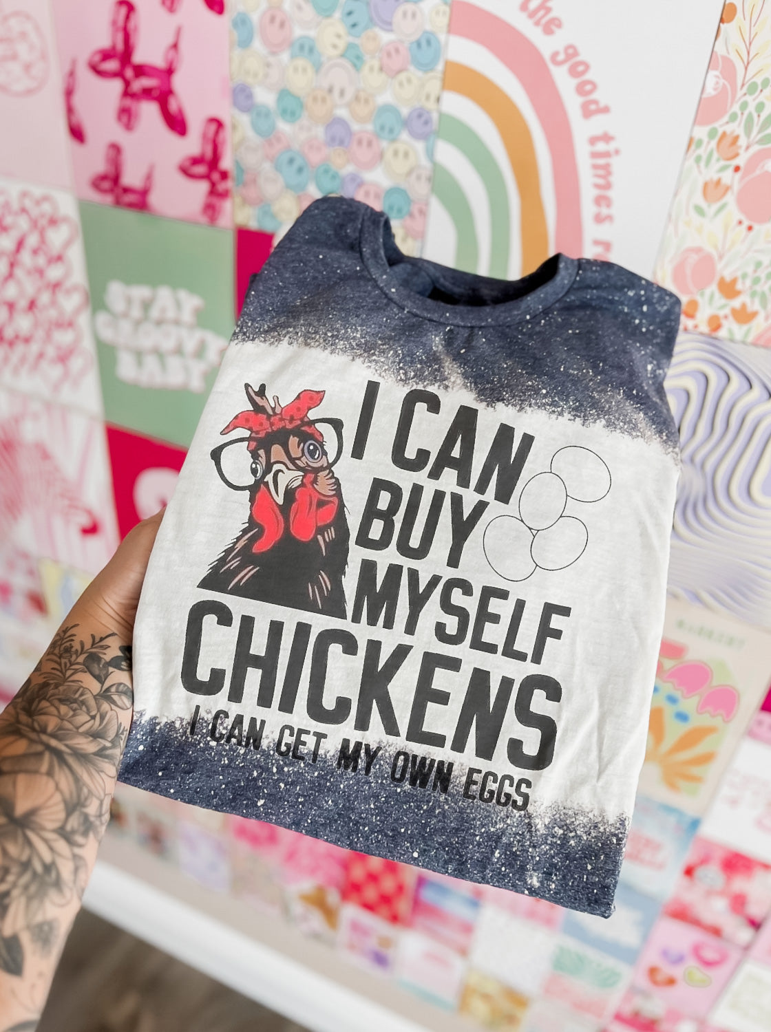 I can buy myself chickens