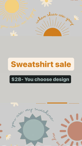 Sweatshirt sale
