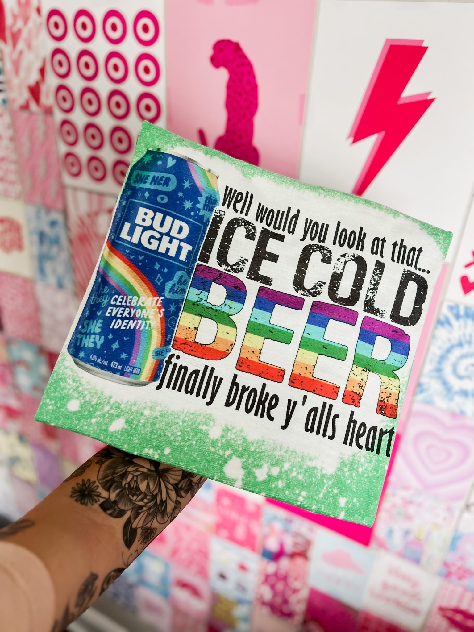 Ice Cold beer finally broke ya’lls heart