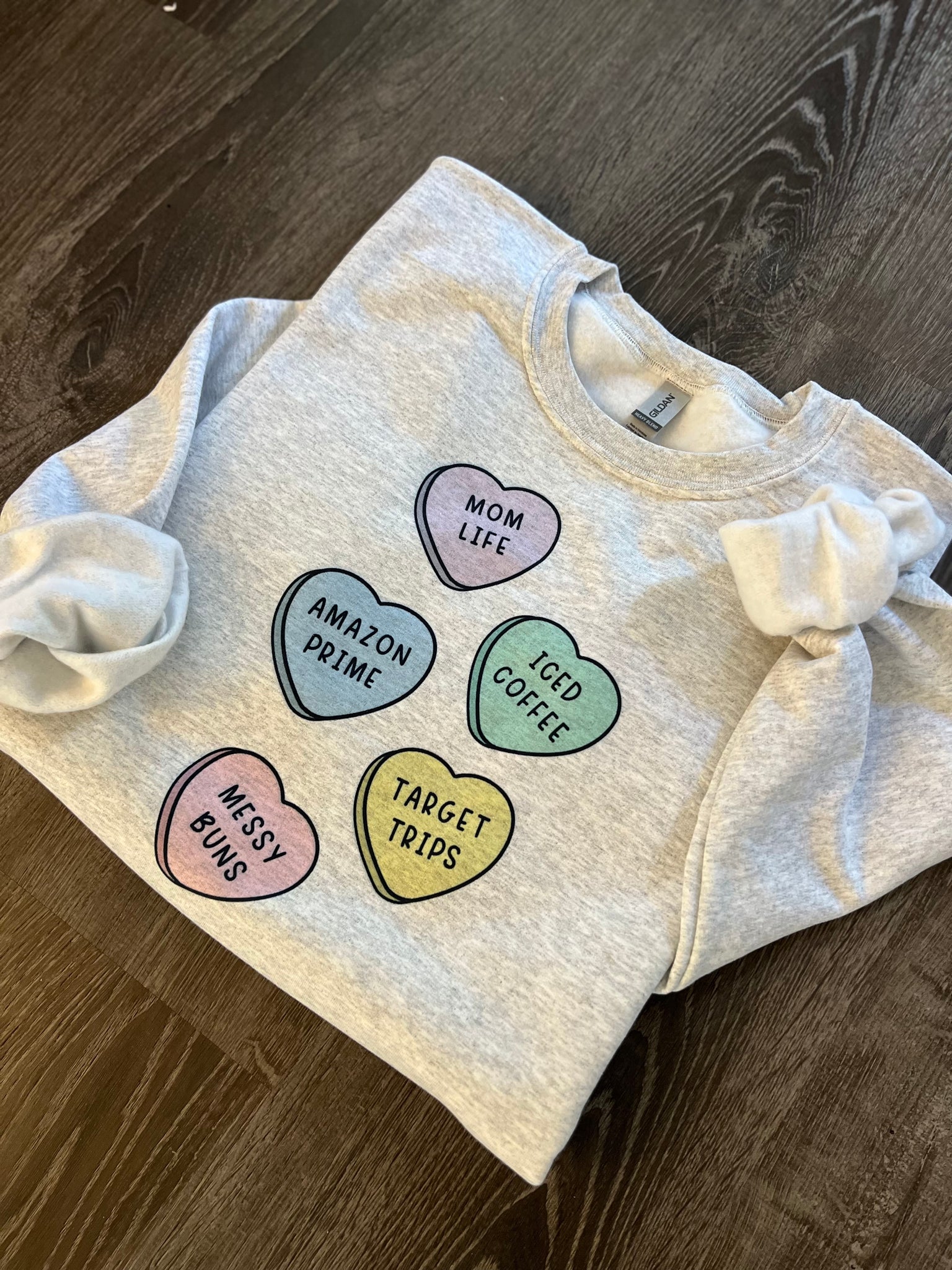 Mom life conversation hearts